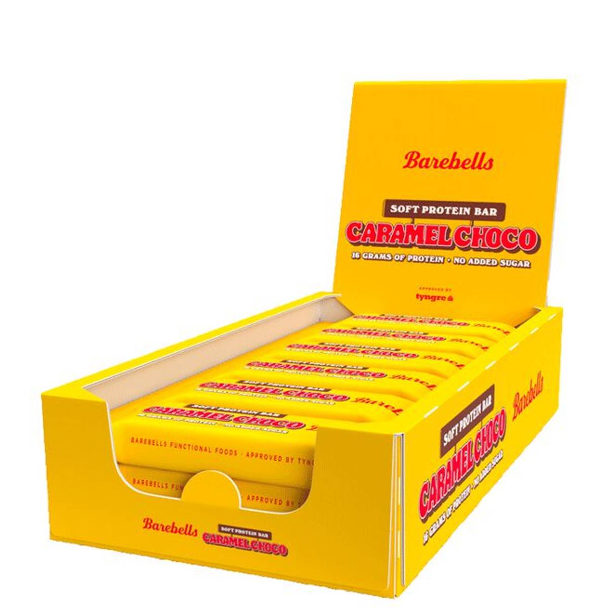 BAREBELLS Caramel Choco Soft Bar, 55 g Evolved Fitness Shop